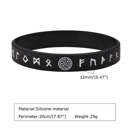 Men’s Compass Rune Wristband
