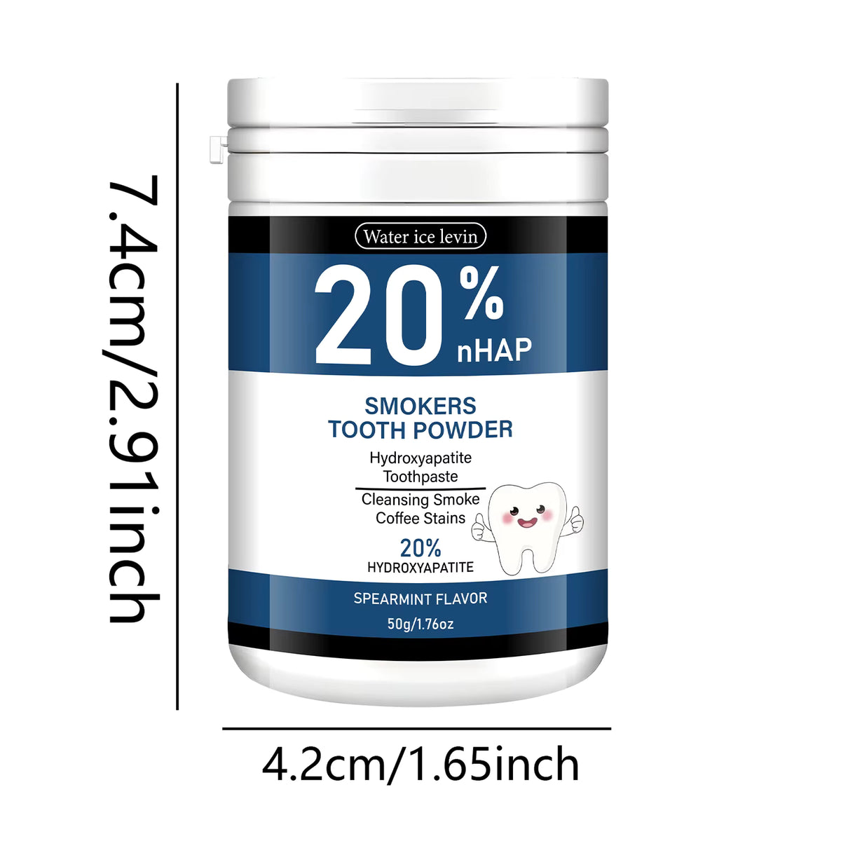 20% Hydroxyapatite Spearmint Toothpaste