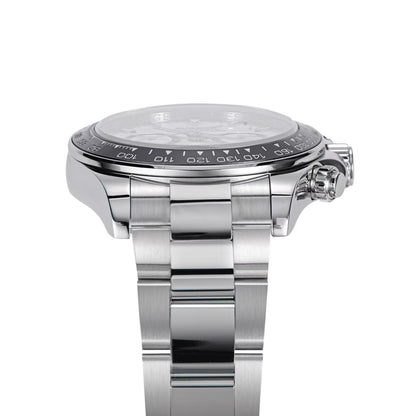 Sugess Panda Automatic Chronograph Watch for Men