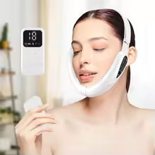 Portable Vibration Skin Care Device with LED Display