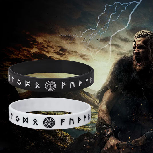 Men’s Compass Rune Wristband